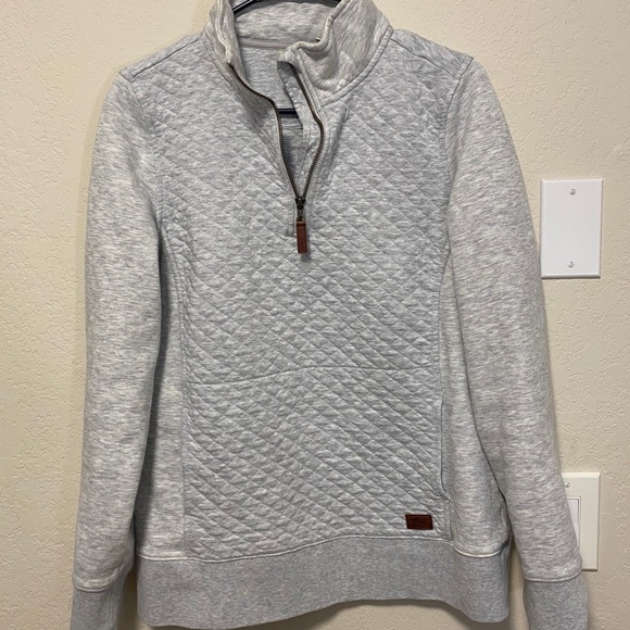 ll bean quilted quarter zip pullover